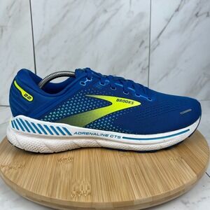 Brooks Adrenaline GTS 22 Mens Size 11.5 D Blue Nightlife White Running Shoes